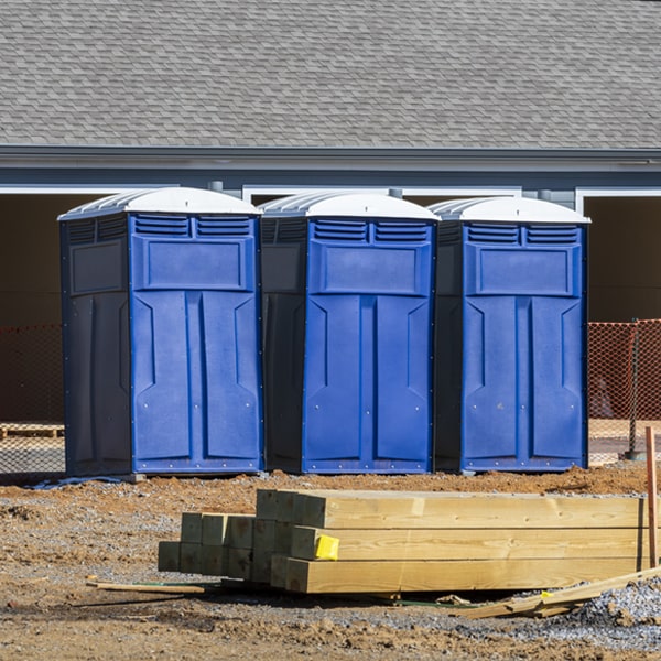 what is the maximum capacity for a single portable restroom in Napier Field AL